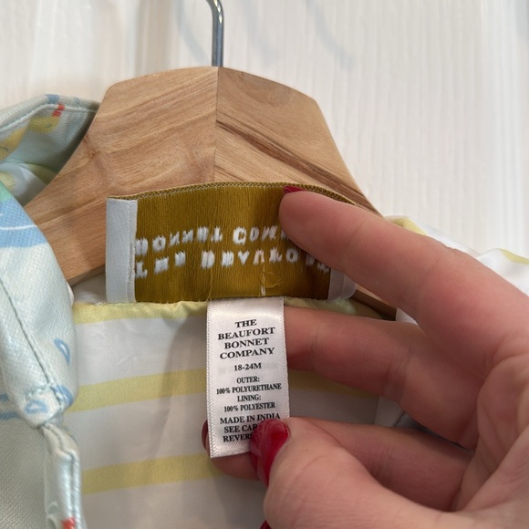 The Beaufort bonnet company rubber ducky rain jacket liquid sunshine - Picture 3 of 5